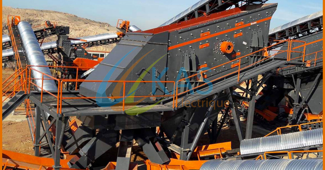 Solution Électrique Complète pour Stations de Concassage et Sablage